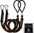 GEVINFA Bungee Dock Lines Boats 4.3 Ft Stretch 5.6 Ft Jet Ski Accessories