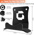 GEVINFA 4PCS Door Storage Hangers, Wall Mount Door Holder Rack with EVA Cushion, Metal Hardware, Fits 1956-2026 Wrangler CJ YJ TJ LJ JK JKU JL JLU Gladiator JT Ford, 60 Lbs, Garage Storage