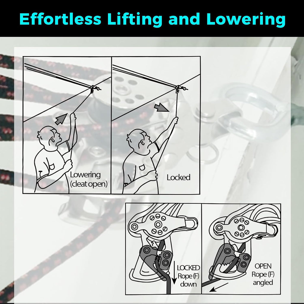 GEVINFA Hard Top Removal Lift for Jeep Wrangler JL JK TJ Ford Toyota & More